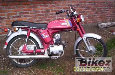 2002 Yamaha YB 50 specifications and pictures